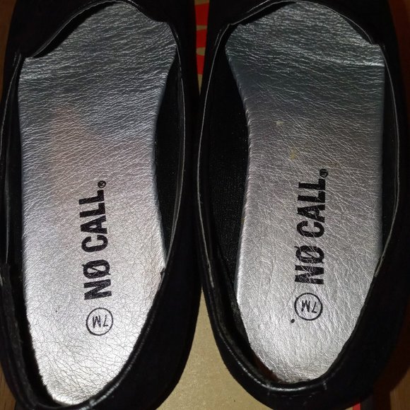 NO CALL Black flats size 7 M - Picture 3 of 6
